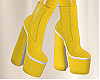 T- Boots yellow/w.