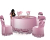 pink  wedding  table 