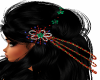Black Liara Wedding Hair