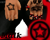 blood rings L hand