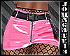 Latex Net Skirt Pink RLL