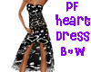 PF B/W Heart Dress