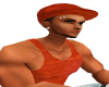 Deep Orange Hat