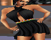 Rasta Sexy Black Dress