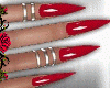 ❥ Red Nails