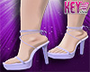 K* Glam Lilac Heels