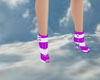 shoes purple/white