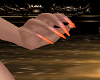 :G:Nails orange ombre
