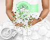 Mint Wedding Bouquet