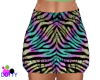 wild zebra skirt