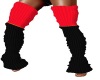 Red Blk socks