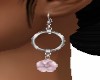 PINK PLUMERIA Earrings