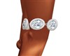 Silver Diamond Anklet R