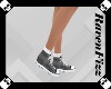 Gray Denim Sneakers