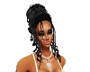 Female Black and curly 