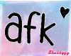 ! Afk Sign |Sb|