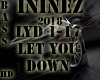 Let You Down