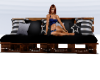 Pallet Couch w/ Poses