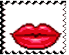 Animated Lips Stamp