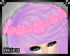 |AK| Pink Flower Crown