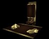 Brwn&Gld Fireplace