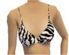 Zebra Skin Bikini Top