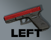 Red Glock-18 Left
