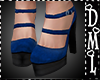[DML] Blue Strap Heels