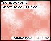 Snowflakes *Transparent*