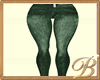 JEANS GREEN *AMPLE*