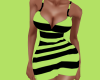 Stripe black/green xxl