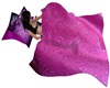 Violet cuddle blanket