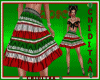 C*Mexican tricolor skirt
