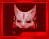A| Red Kitsune Mask