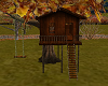 Tree House With Swing