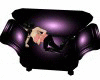 -Purple cuddle chair-