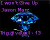 [R]I won't giveup - J M