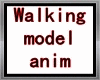 Walking model anim
