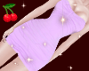 C. One purple dress
