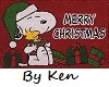 Peanuts Xmas Door Mat