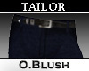 [O]DarkNavy Tailor Pants