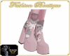 NJ] Camo Pink Boots