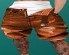 Jeans Short + Tat Orange