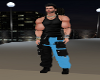 black and baby blue carg