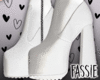 White booties