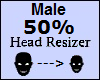 Head Scaler 50% Male