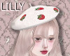 strawberry beret