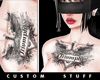 Triumph Chest Tattoo