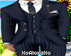 (A) Navy Classic Suit 1