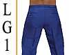 LG1 Blue/Pink Suit Pants